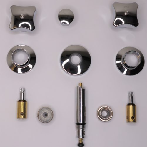 Chrome Plated Diverter Unit for 3 for Kohler Valvet 42011CP Noel's Plumbing Supply