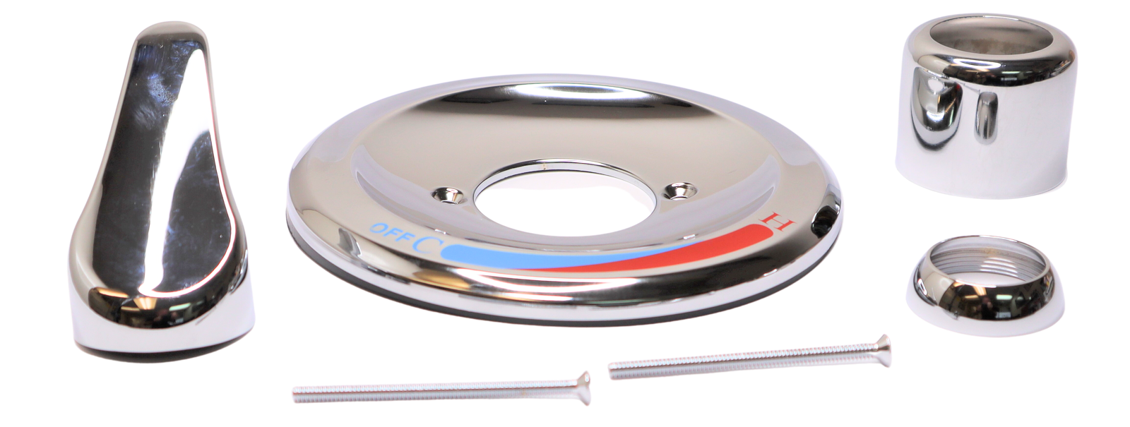 Chrome Plated Trim Kit for Huntington Brass Single Handle Shower Valve