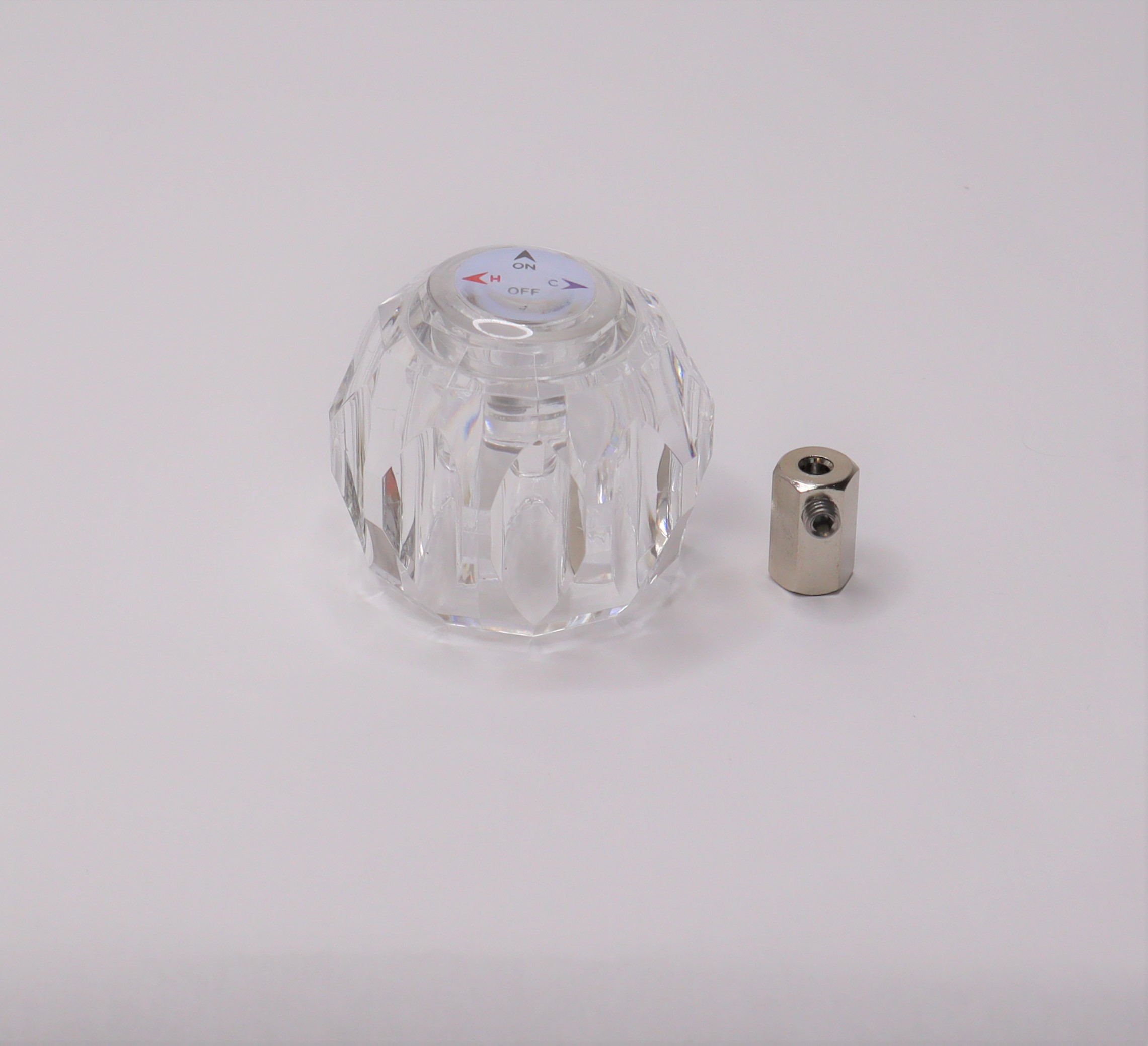 Acrylic Handle for Delta Faucet with Handle Adapter RP16919 Noel's