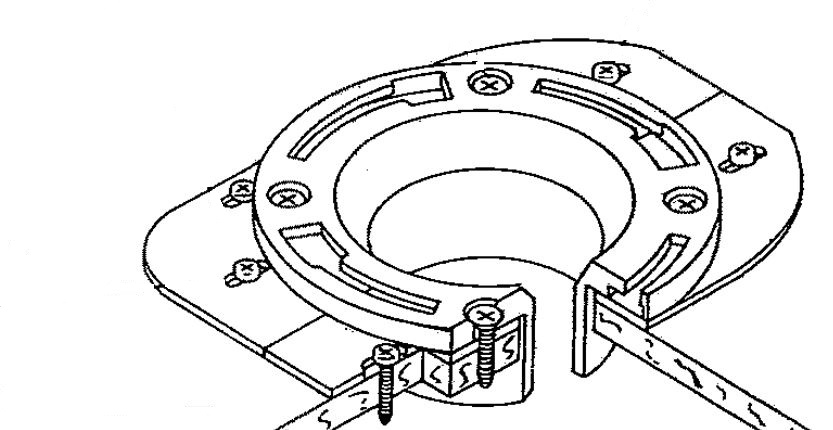 3" DWV Brass Closet Flange - Corporation - View #5