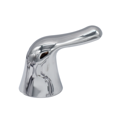 Polished chrome plastic handle.