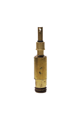 Brass cartrdige with black rubber o-rings.