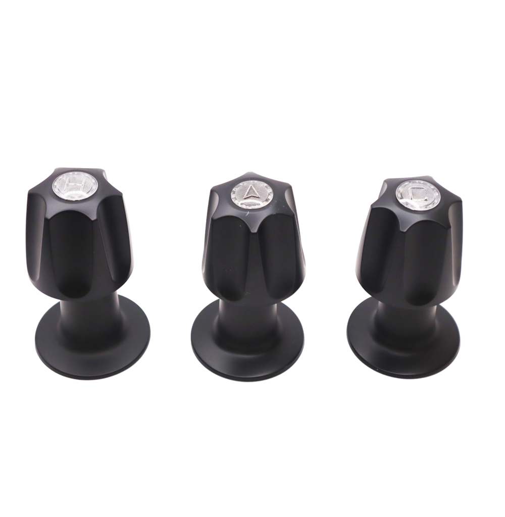 3 Handle Matte Black Trim Kit for Price Pfister Noel's Plumbing Supply