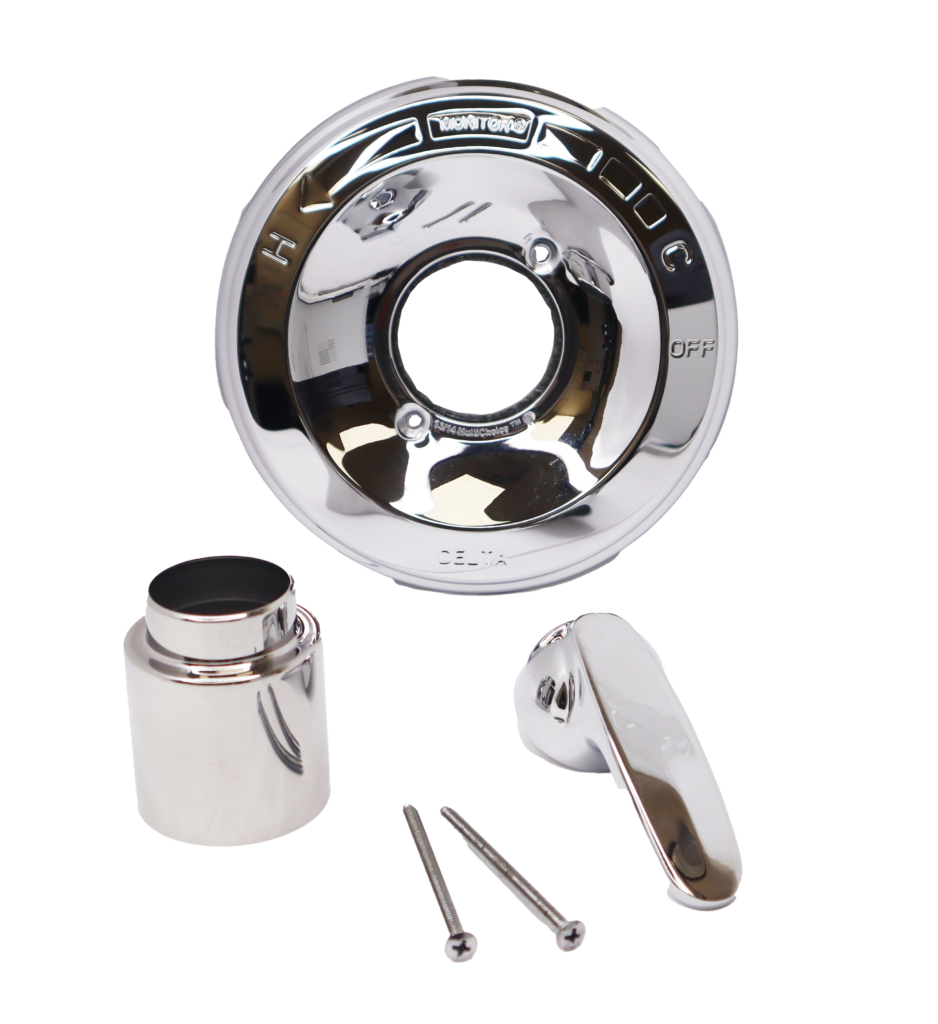 Chrome Plated Trim Kit for Delta Faucet Monitor Noel's Plumbing Supply