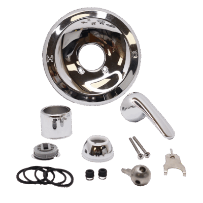 Chrome Plated Renovation Kit for Delta 600 Series with Metal Lever Handle NRP54870