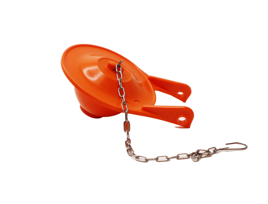 Wolverine 51163 3" Big Orange Vinyl Toilet Flapper Noel's Plumbing Supply