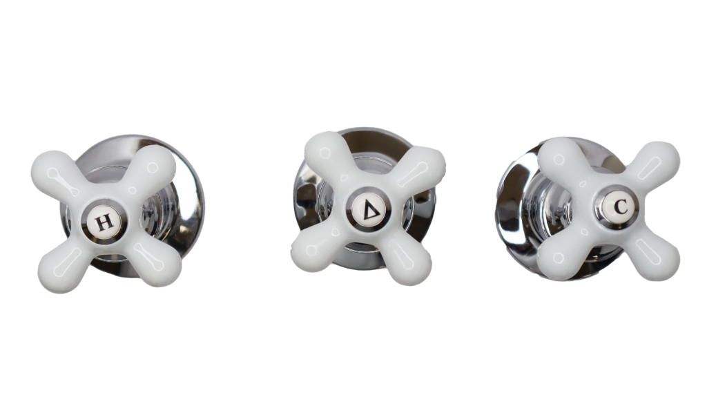 Chrome Plated 3 Handle Rebuild Kit for Price Pfister Verve with ...