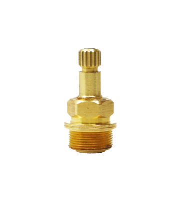 Bright brass stem