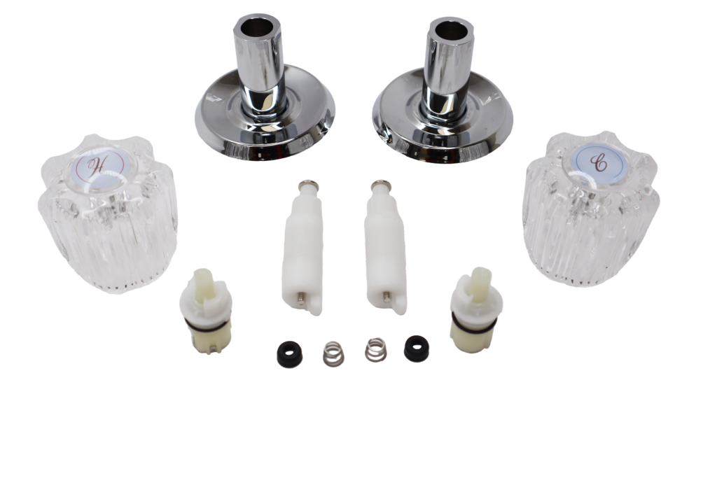 2 Handle Rebuild Kit for Delta & Glacier Bay Chrome Plated - Noel's ...