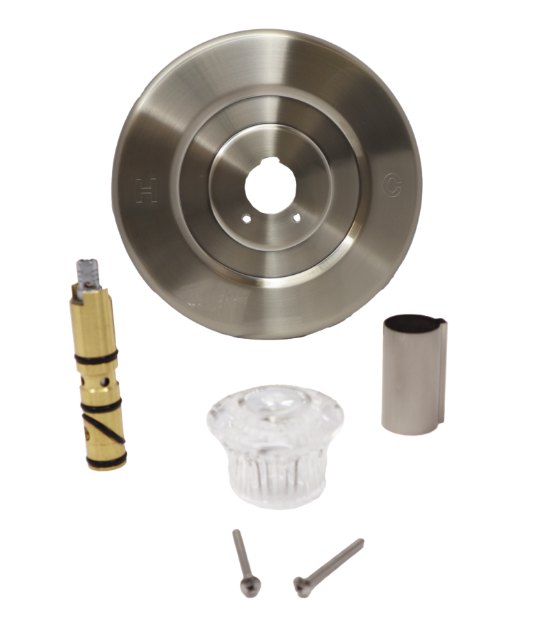 Brushed Nickel Tub & Shower Trim Kit for Moen Chateau Noel's Plumbing