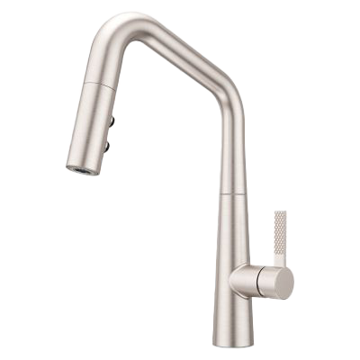 Price Pfister 950-436GS Brushed Nickel Sprayhead & Pulldown Spray Hose for Asari - Image 5