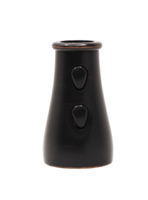 Tuscan bronze spray head with 2 spray buttons and plastic threaded hose connection.