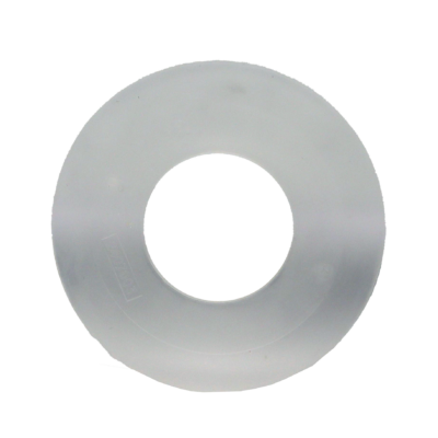 Clear silicone flapper seal.