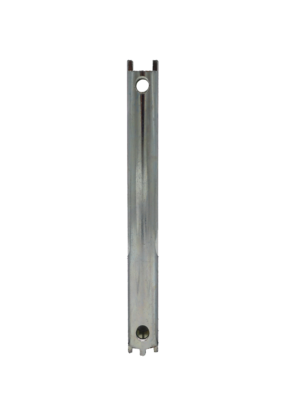 polished metal tool.