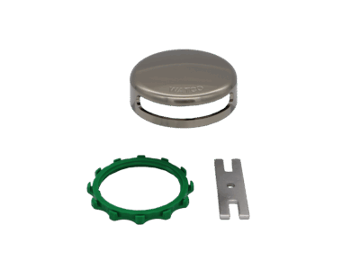 Watco 18009-BN Brushed Nickel Innovator Snap On Overflow Plate Kit