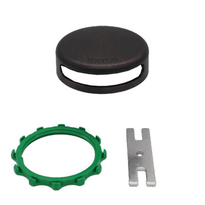 Watco 18009-BZ Oil Rubbed Bronze Innovator Snap On Overflow Plate Kit