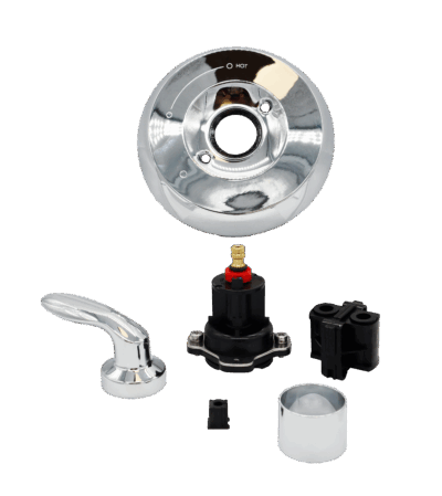 Chrome Plated Rebuild Kit for Kohler Rite Temp Faucet