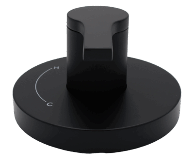 Kohler Matte Black Conversion Kit for Rite Temp Shower Faucets - Image 2