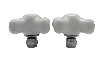Porcelain Cross Handles for Speakman - Image 2