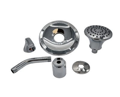 Chrome Plated Trim Kit for Single Handle Shower Valves