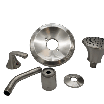 Brushed Nickel Trim Kit for Single Handle Shower Valves