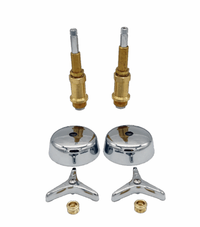 Chrome Plated 2 Handle Rebuild Kit for American Standard Trac Line