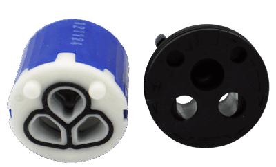 Dornbracht 9015050640190 Single Handle Ceramic Cartridge Kerox with Adapter Plate - Image 5