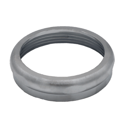 2" Chrome Plated Cast Brass Nut with Rubber Washer