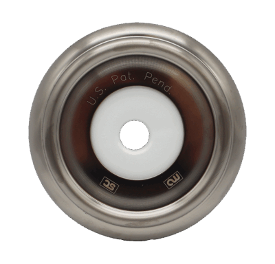 Brushed Nuckel Tub Escutcheon with Foam Gasket