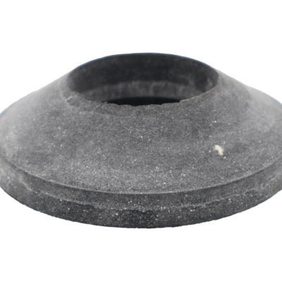 Light grey foam rubber tank gasket.