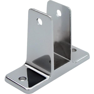 Polished chrome 2 ear bracket.