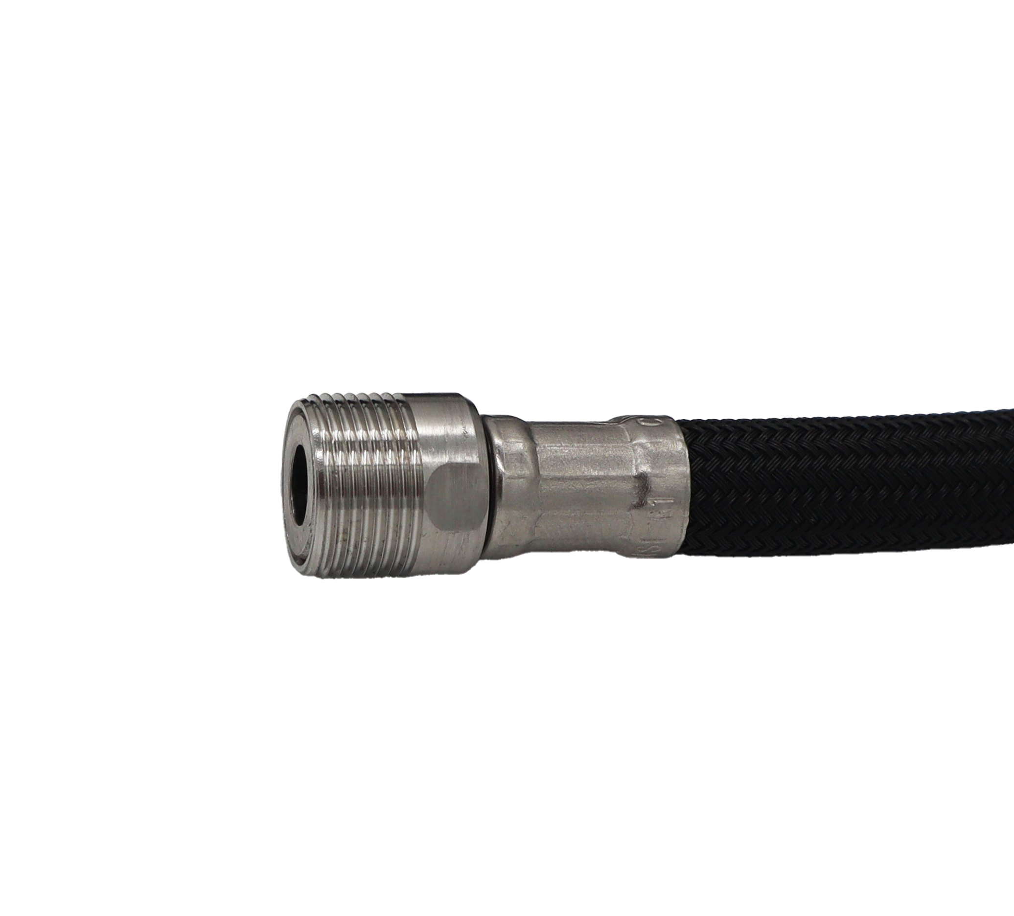 Kingston Brass LSSPRHOSE598 Brushed Nickel 59" Pull Down Spray Hose - Image 2