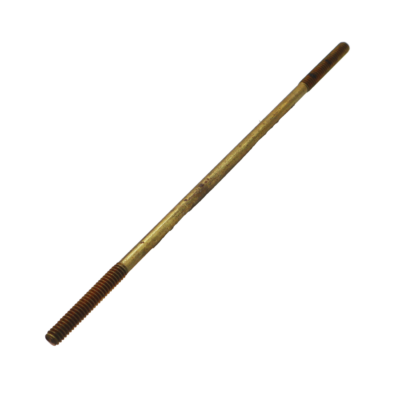 Brass rod threaded on both ends.